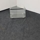Vintage perspex/acrylic trolley or side table