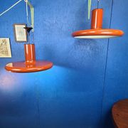 Pendolita pendant lamps by Lita circa 1970