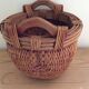 Panier en bois et osier
