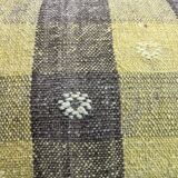 Vintage turkish kilim cushion cover , 30 x 60 cm