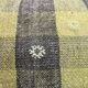 Vintage turkish kilim cushion cover , 30 x 60 cm