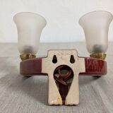 Ceramic art deco style applique