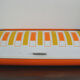 Orange bread hutch vintage 70s