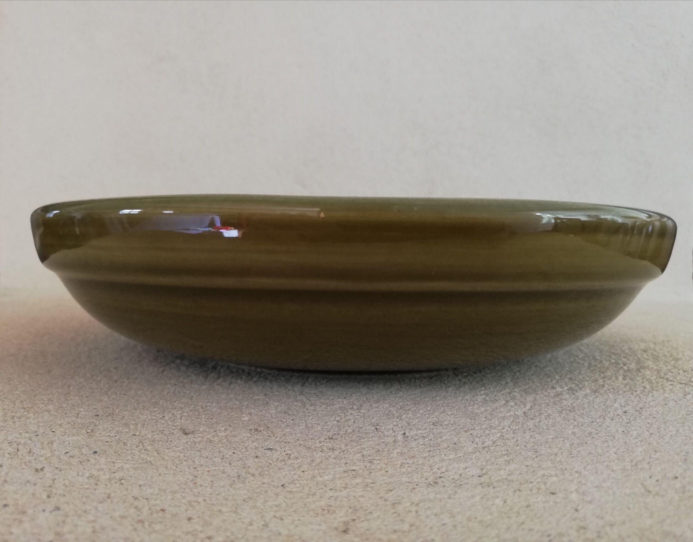 Hollow dish of service 1970s Salins