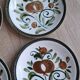 Set of 4 Argenteuil Boch plates 1966
