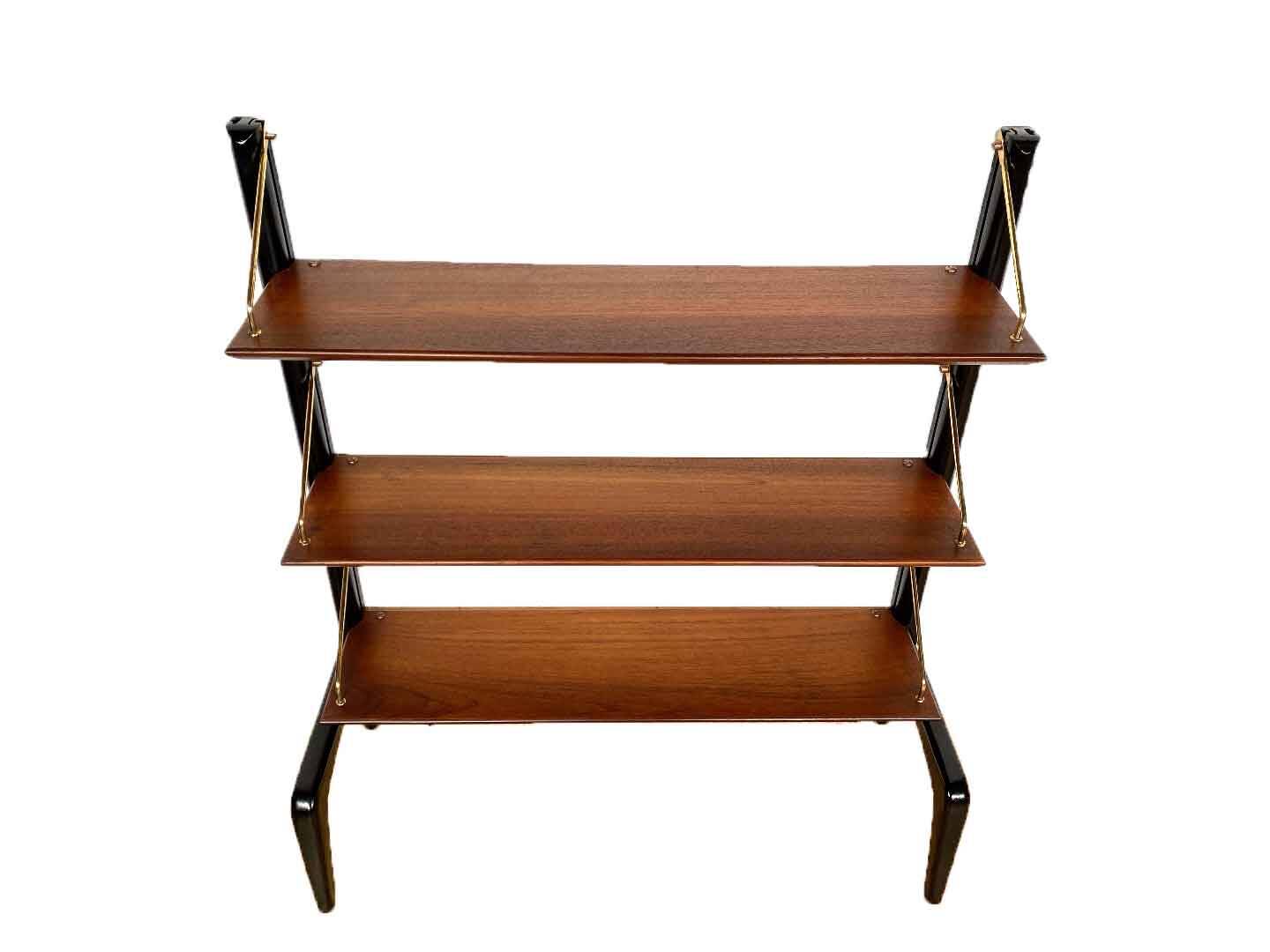 Vintage small wall unit by Louis van Teeffelen for Wébé, Dutch design 1950s