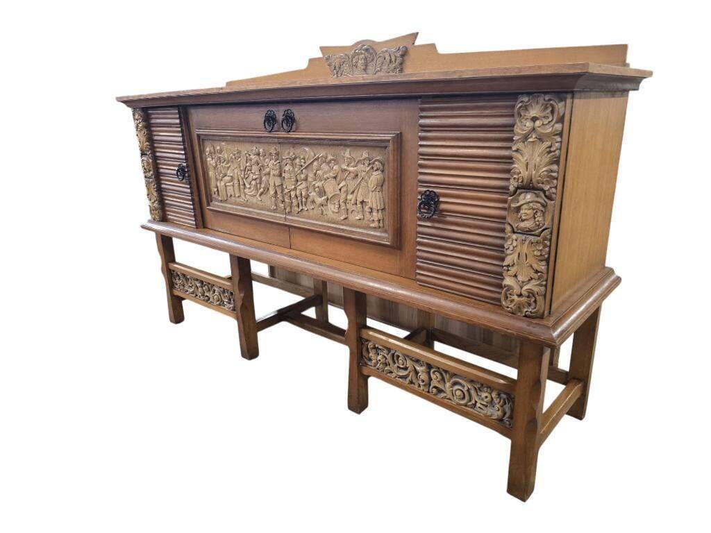 Buffet art déco vintage / commode 'Jacques Klein'