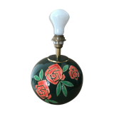 Dark Green Lamp Foot Art Deco Louis Drimmer