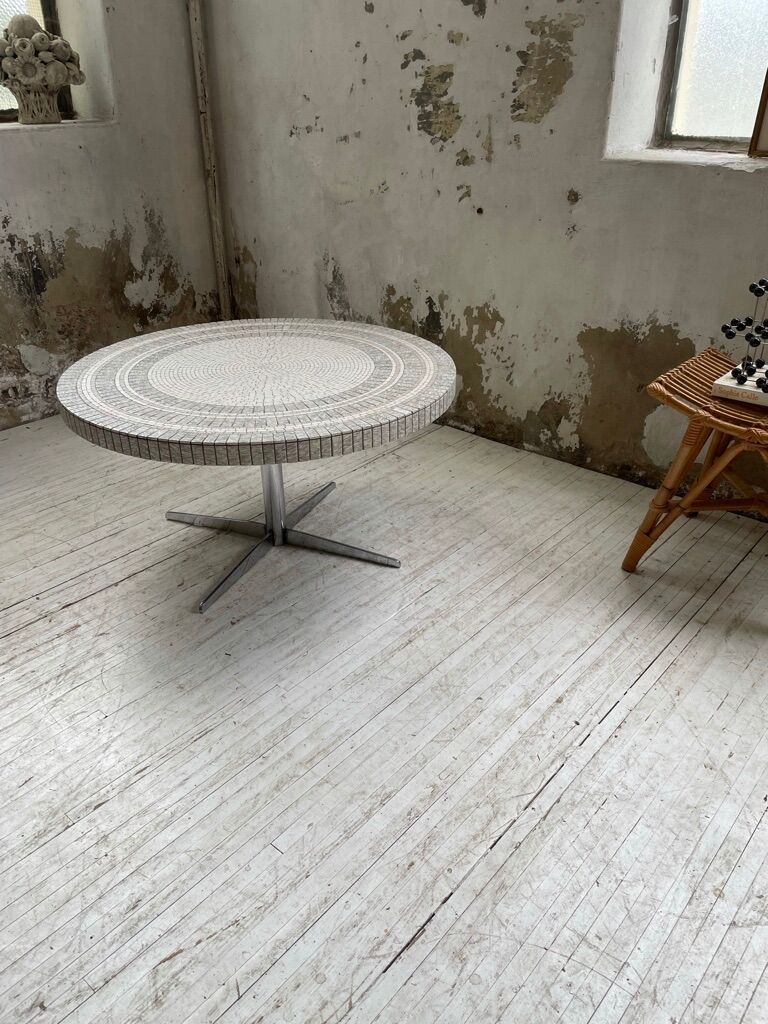 Heinz Lilienthal marble mosaic coffee table