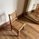 Chaise enfant bois