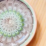 Romanian handicraft ceramic plate