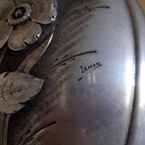 Aliometal Artistic Edition Irman - Relief Flower Vase - Aluminum