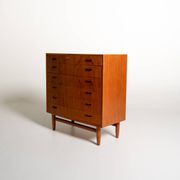 Commode en teck danois, années 1960