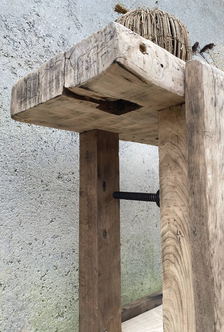 Old small carpenter's workbench