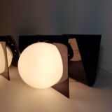 Pair of methacrylate wall lights