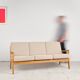 Senator sofa by Ole Wanscher for Poul Jeppesen, Denmark