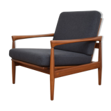 Mid-century teak kolding armchair by Erik Worts for IKEA, 1960s