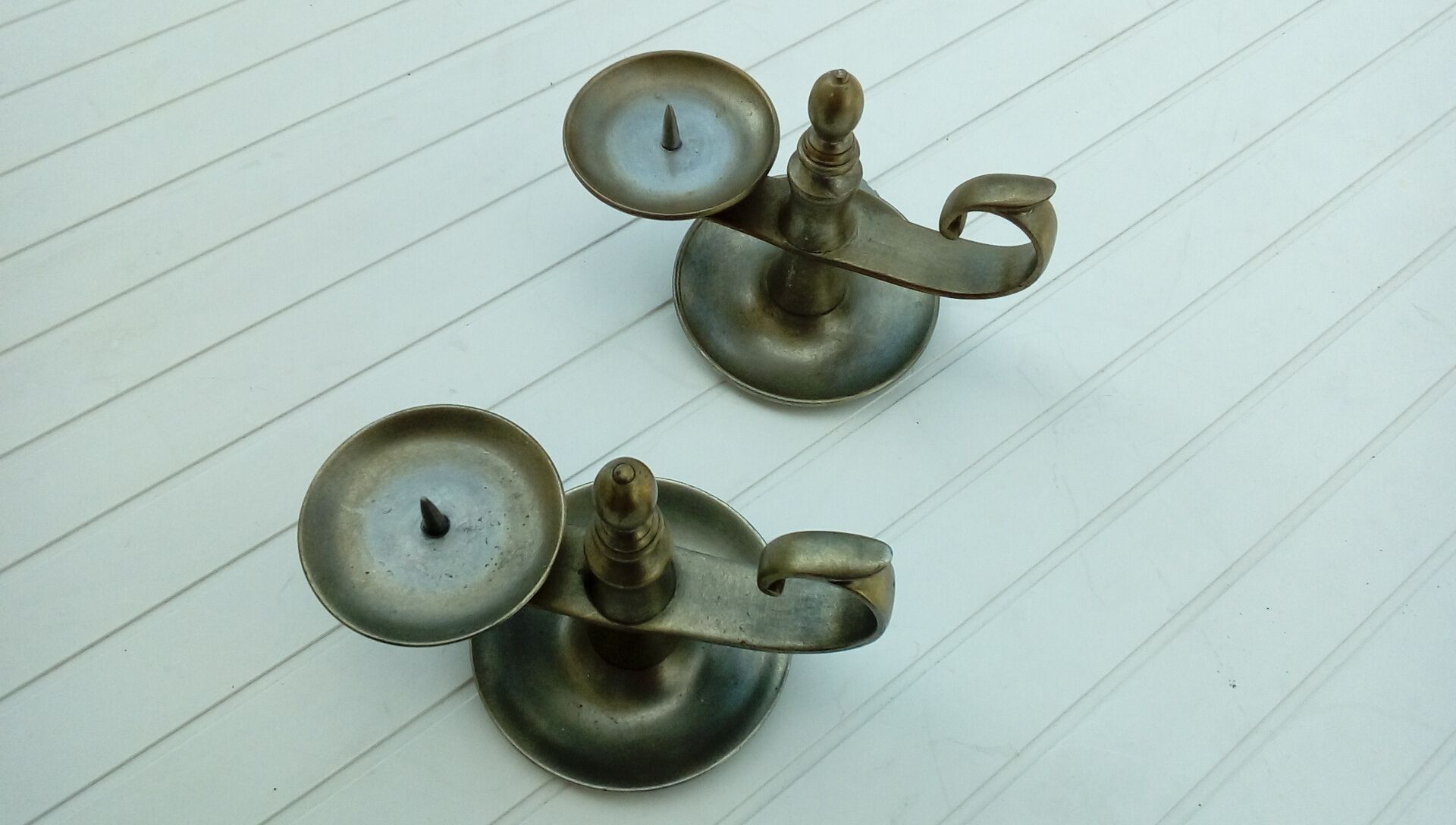 Bourgeoir, antique candlesticks