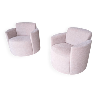 Paire de fauteuils Bagatelle par Steiner Paris
