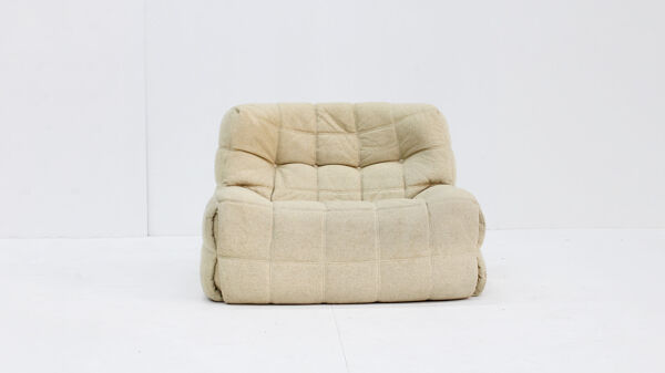 Fauteuil vintage Kashima pour Ligne Roset par Michel Ducaroy années 1970