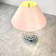 Vintage Italian ceramic artichoke table lamp, 1960s