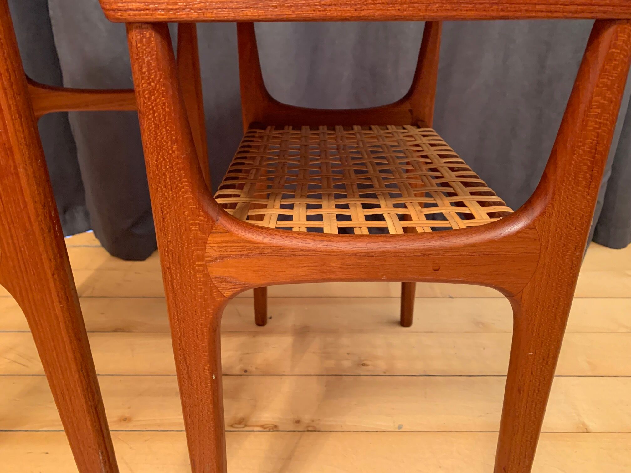 Pair of side tables model 15, designed by Erling Torvits, Heltborg Møbler, Denmark, 1960s