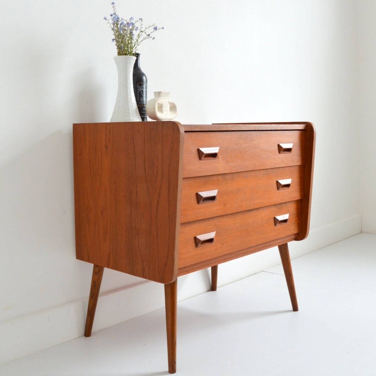 Scandinavian / Danish teak chest of drawers 1960s