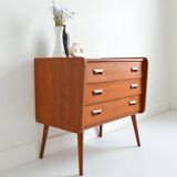 Scandinavian / Danish teak chest of drawers 1960s