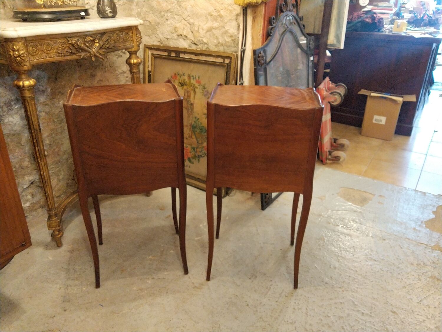 Pair of bedside tables