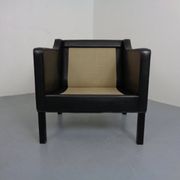 2321 Leather Armchair by Børge Mogensen for AS Fredericia Stolefabrik, Denmark, 1960s