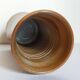 Vintage enameled stoneware potter's diabolo vase