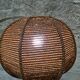 Lampe cordage vintage, années 60
