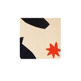 Collage on old book cover - painting after H. Matisse