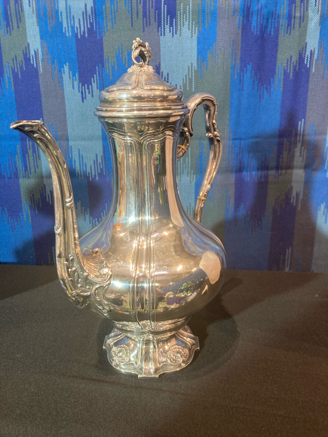 Large Silver Coffee Pot