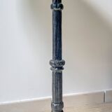 Authentic Parisian Bistro Table - Marble and Cast Iron, 1920s Style