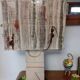 Geometric sculpted stone lamp from the 60s-70s.
