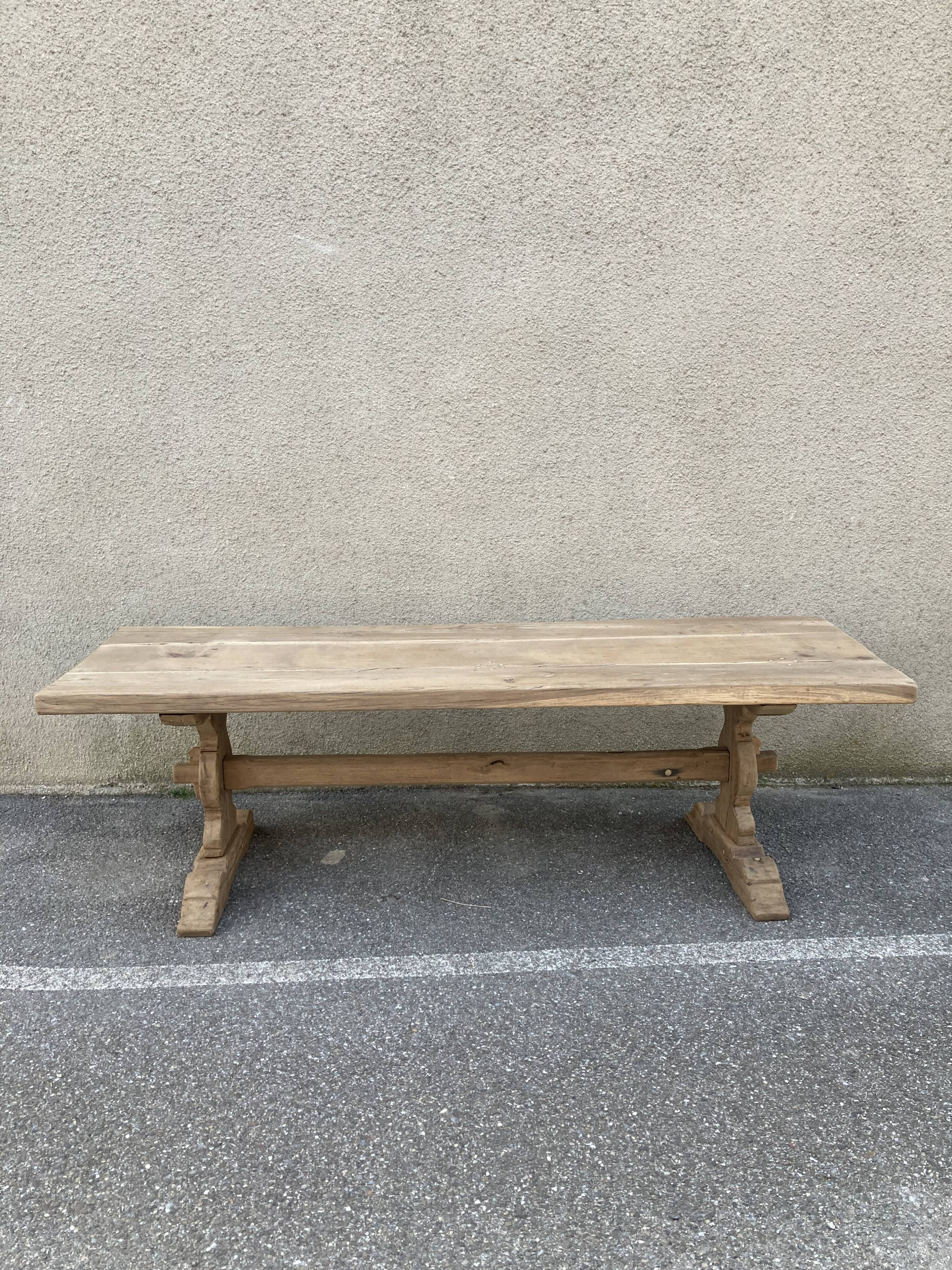Table monastère en chêne