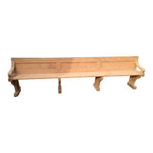 Banc ancien XIXème sablé