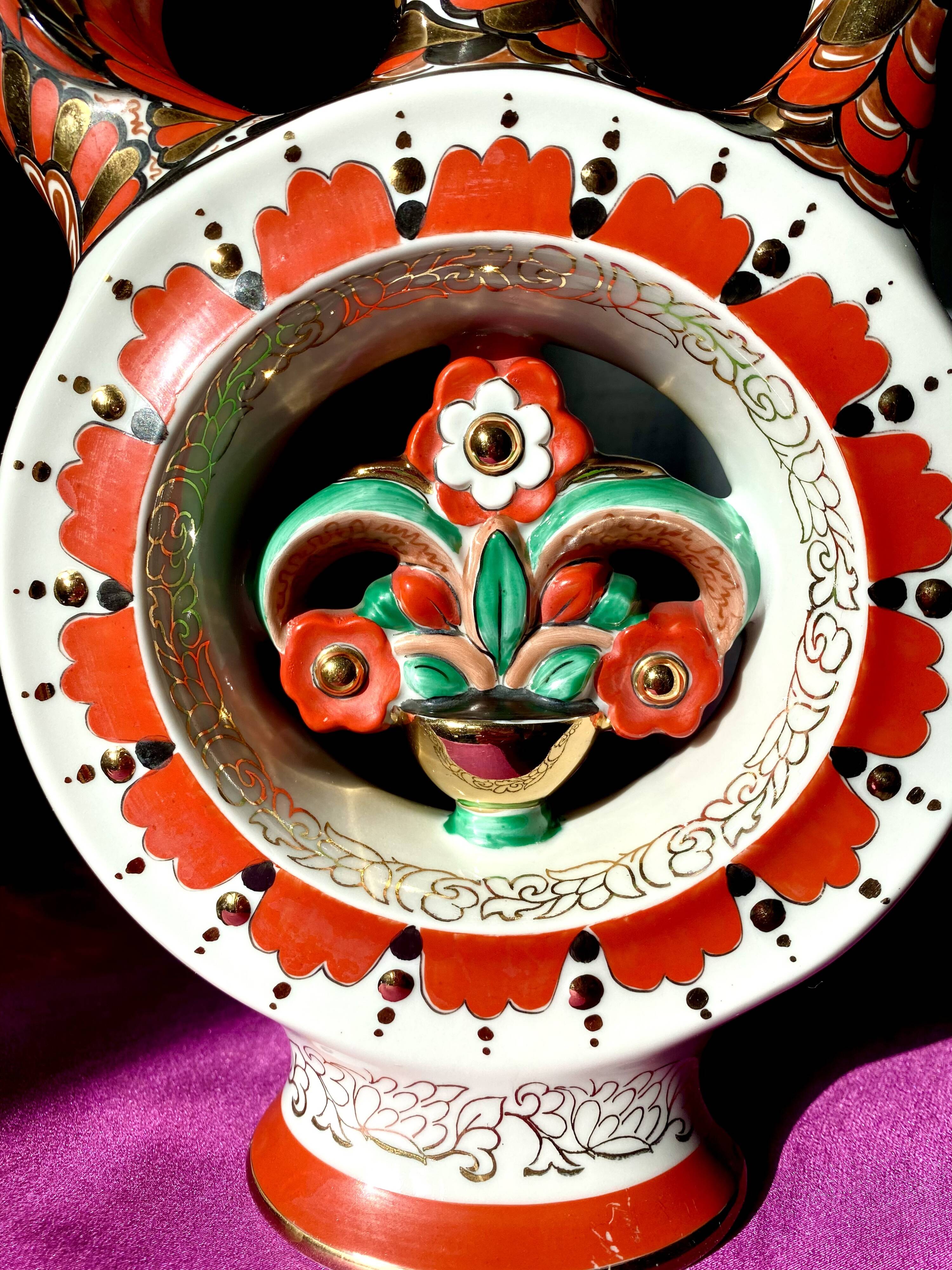 Bouteille Lomonosov Imperial Porcelain Factory pour Vodka