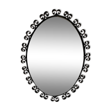 Wrought iron mirrors  38x100cm