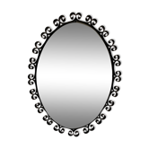 Miroirs en fer forgé 38x100cm