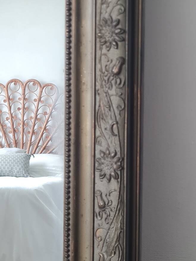 Large Louis Philippe mirror 137 x 83