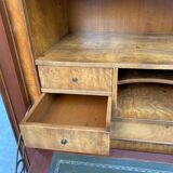 Louis Philippe secretary in solid wood with satin finish