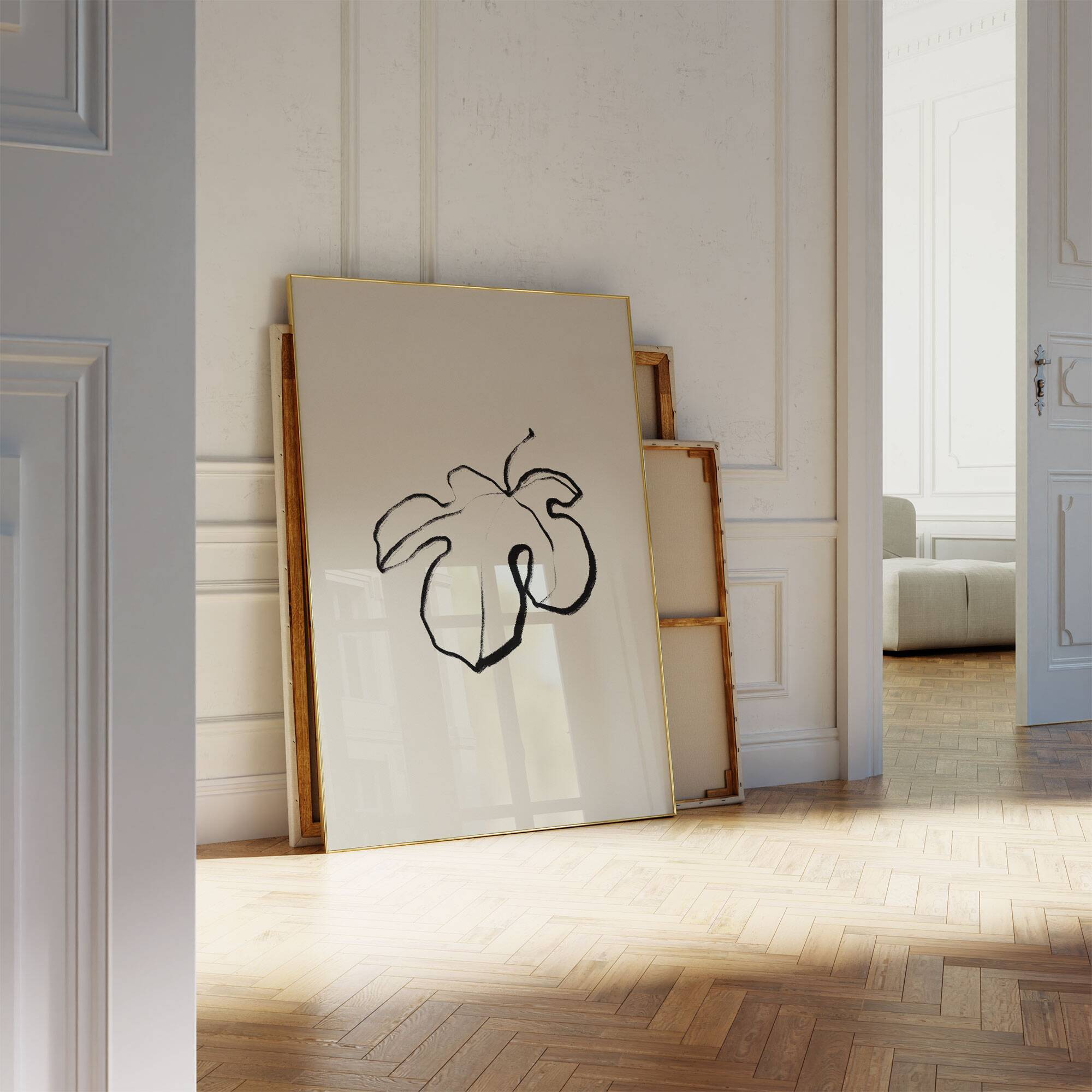Botanical illustration giclee print, 50x70 cm