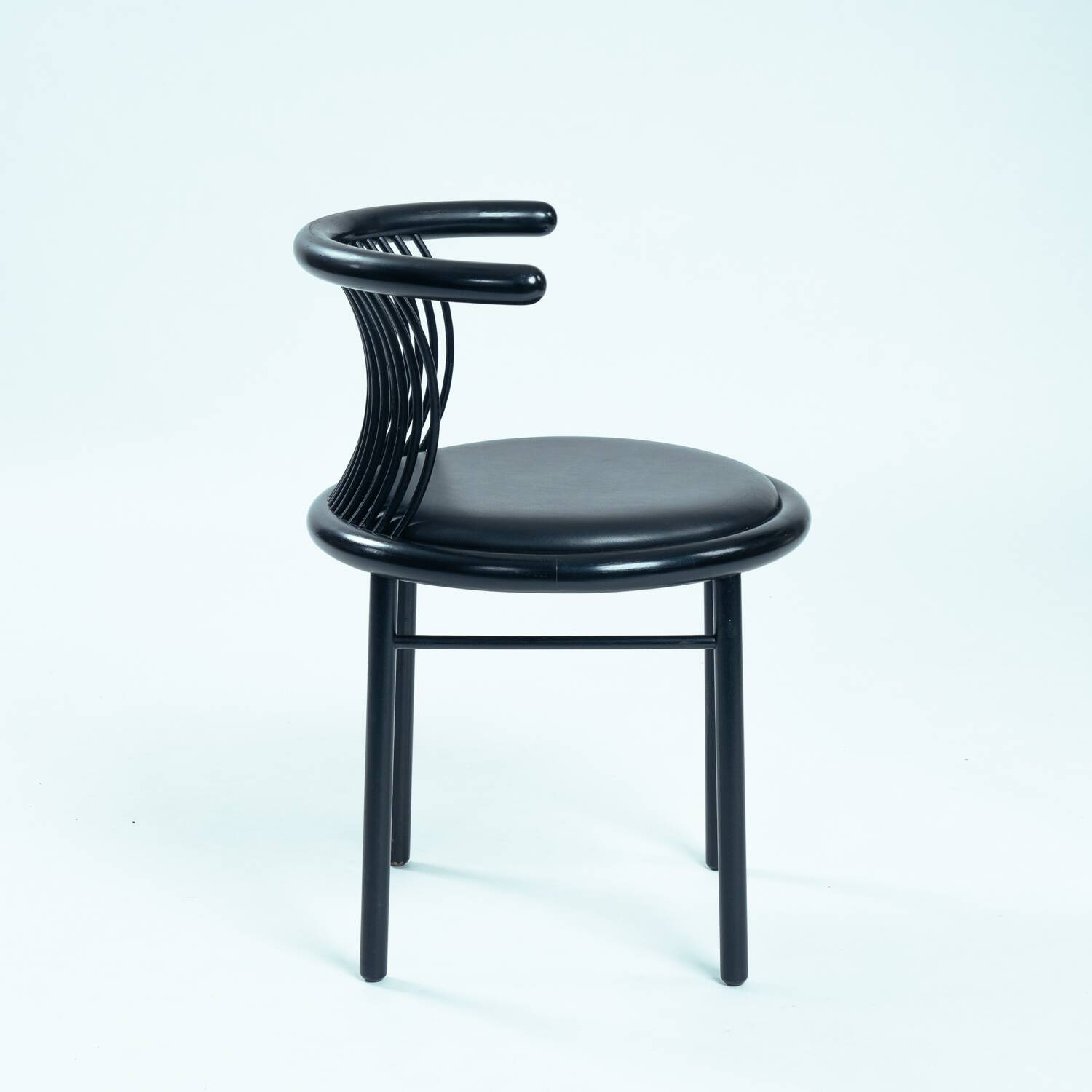 Chaises circo lubke par herbert ohl, années 1980, lot de 6