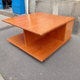 Teak wheeled coffee table for G Plan, 1987