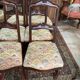 série de 6 chaises en Noyer fin XIXème