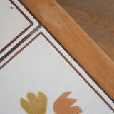 Brutalist coffee table ceramic top