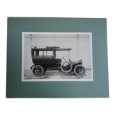 Photographie ancienne 1900 automobile des Chemins de fer de l'Etat