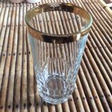 Series of 6 vintage glasses